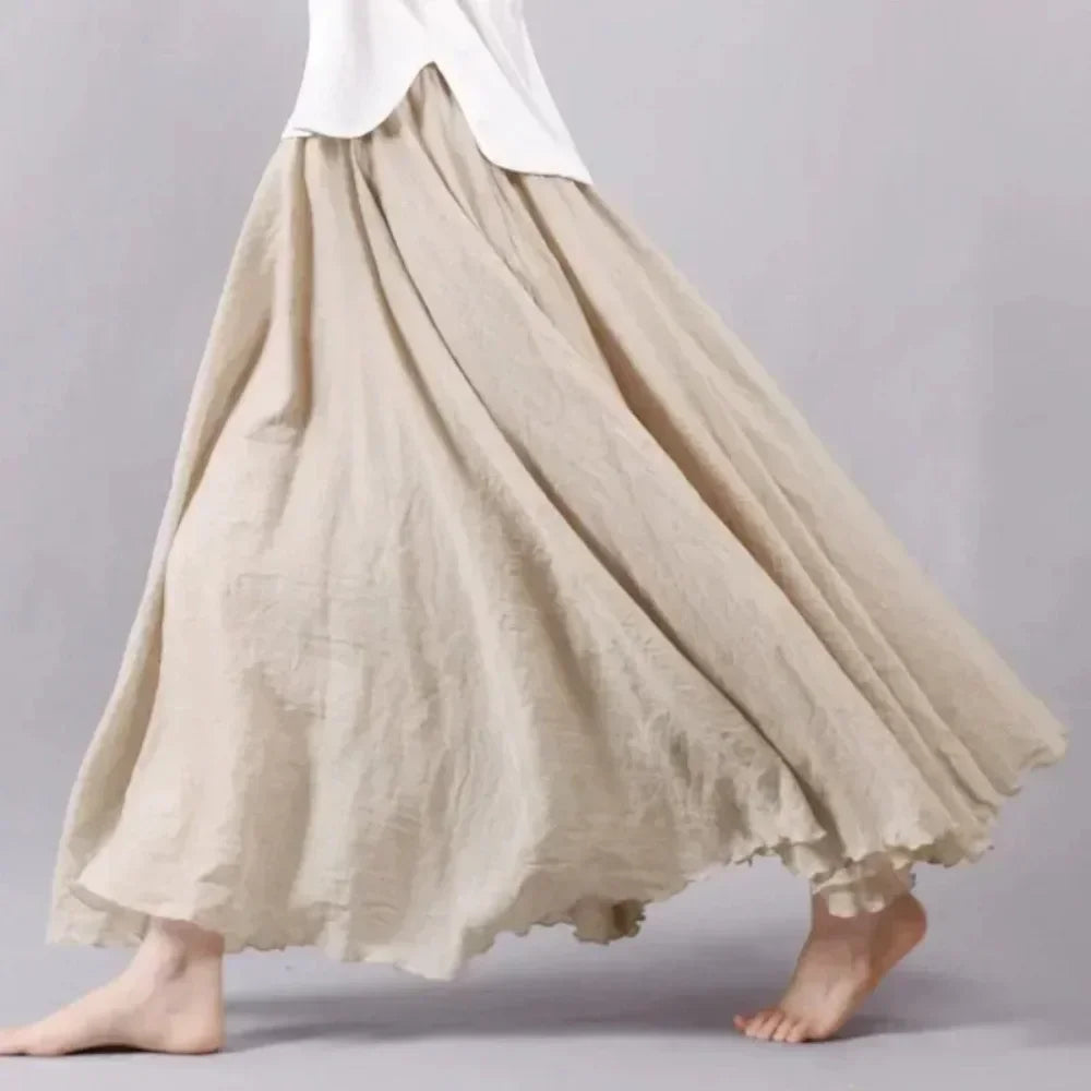 Boho maxi skirt